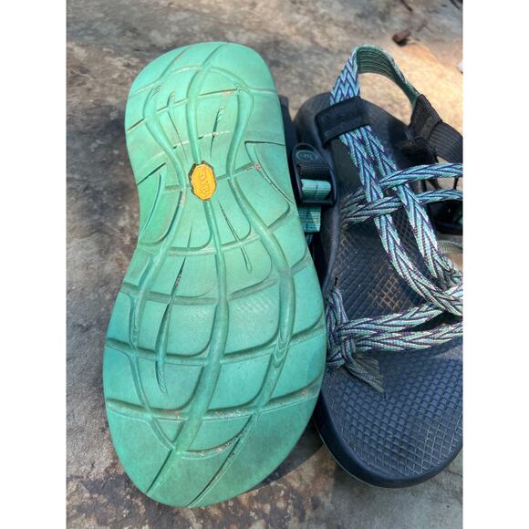 Chaco‎ sandals, blue/green, sz women’s 8 - Picture 2 of 6